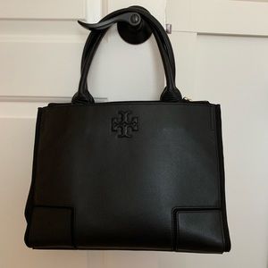 Authentic Tory Burch Ella Canvas Tote